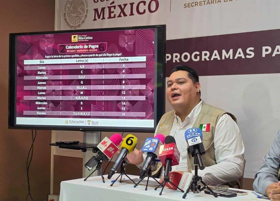 Nuevo León recibirá 3 mil millones de pesos en Becas para el Bienestar; abren registro de la Rita Cetina